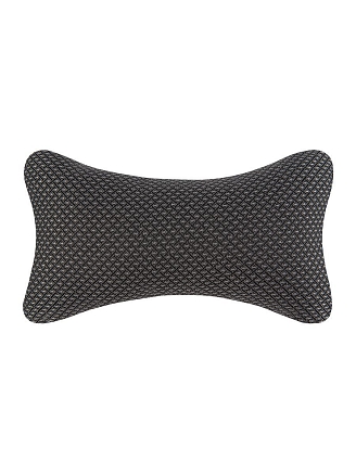 Подушка на подголовник плоская / серая