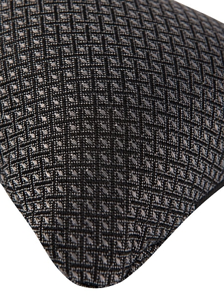 Подушка на подголовник плоская / серая