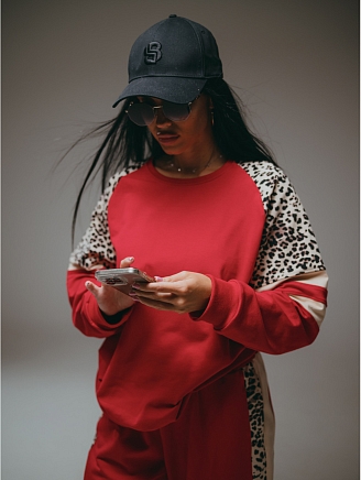 Женский костюм Хлоя / Алый